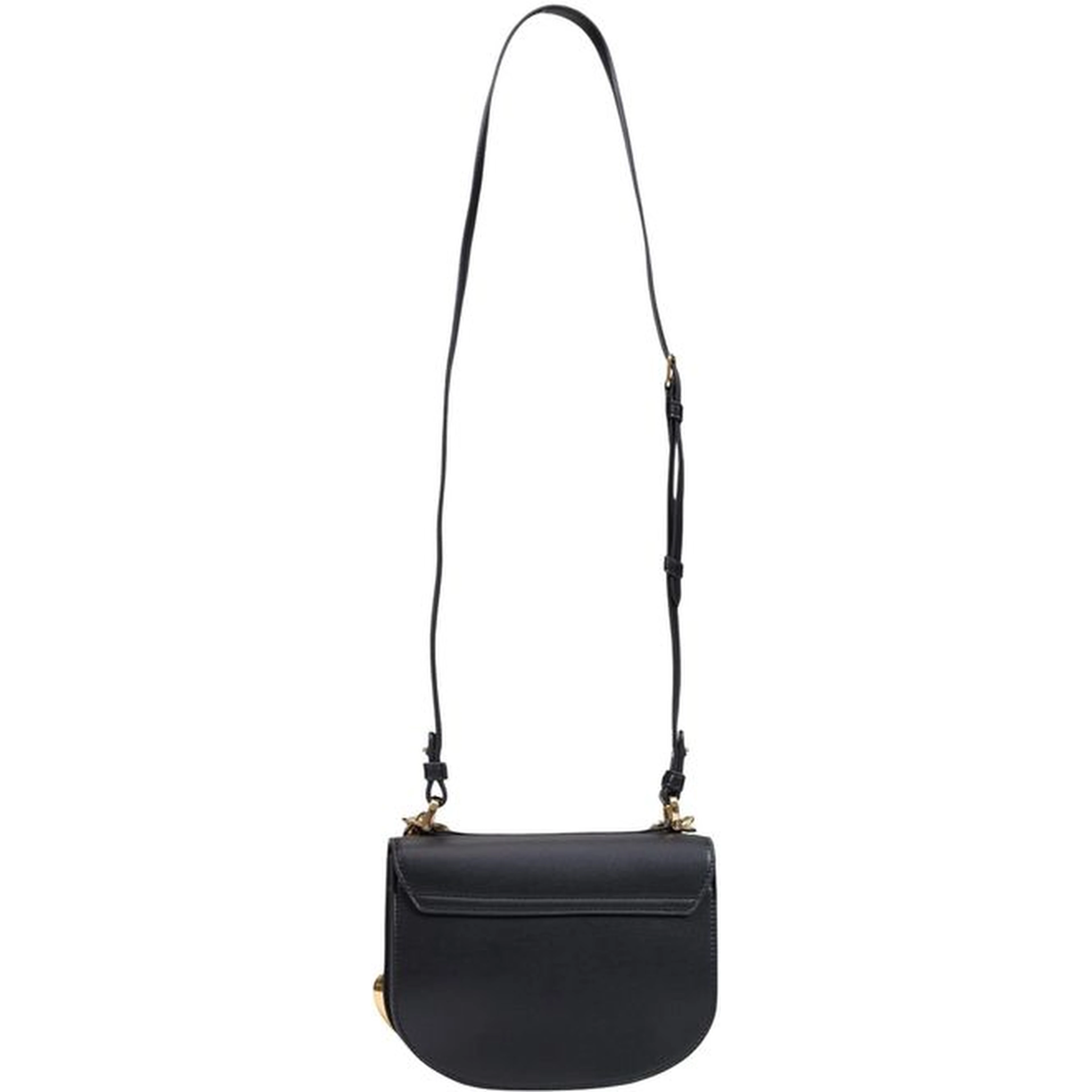 Black Polyester Handbag