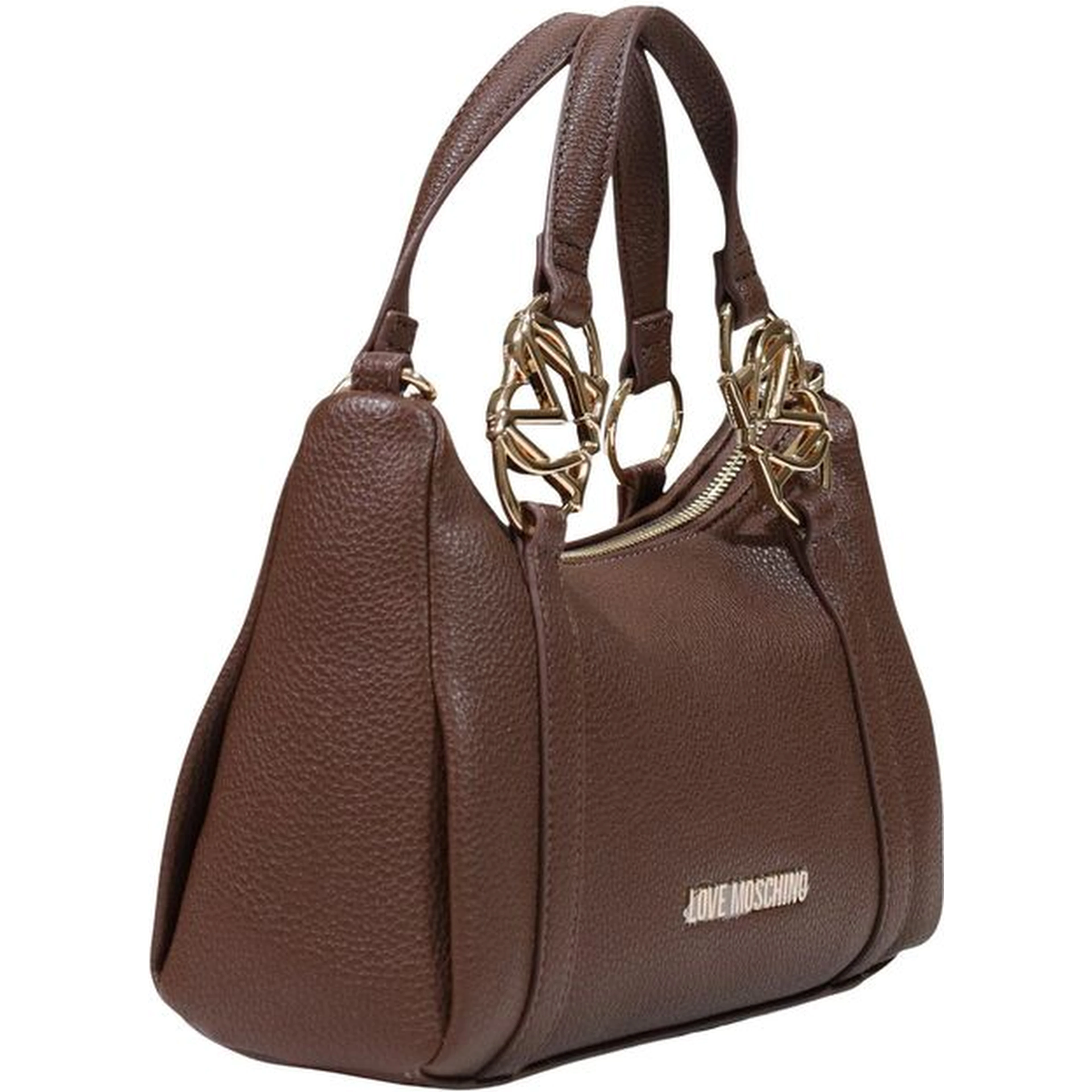 Brown Polyethylene Handbag