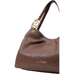 Brown Polyethylene Handbag
