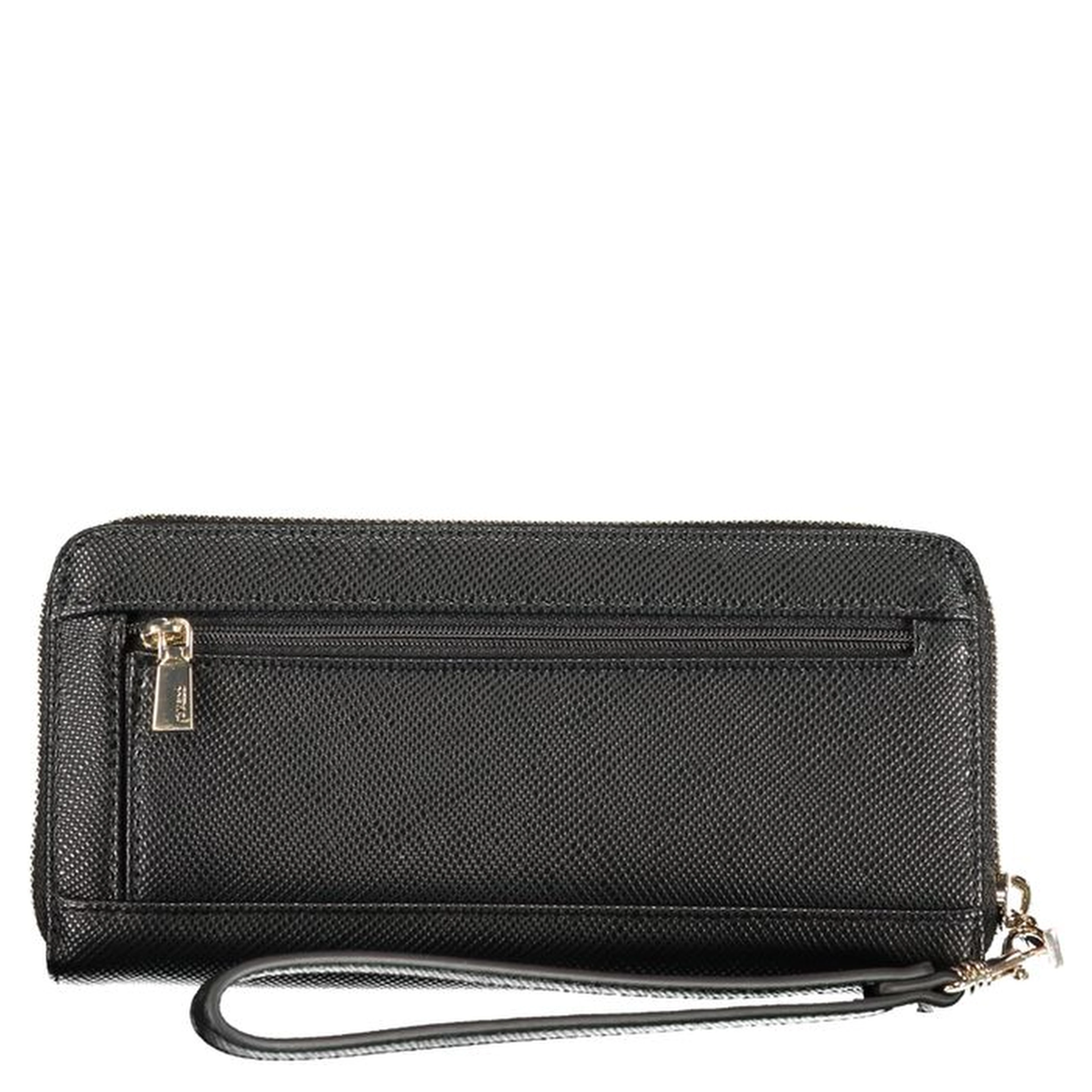 Black Polyurethane Women's Wallet