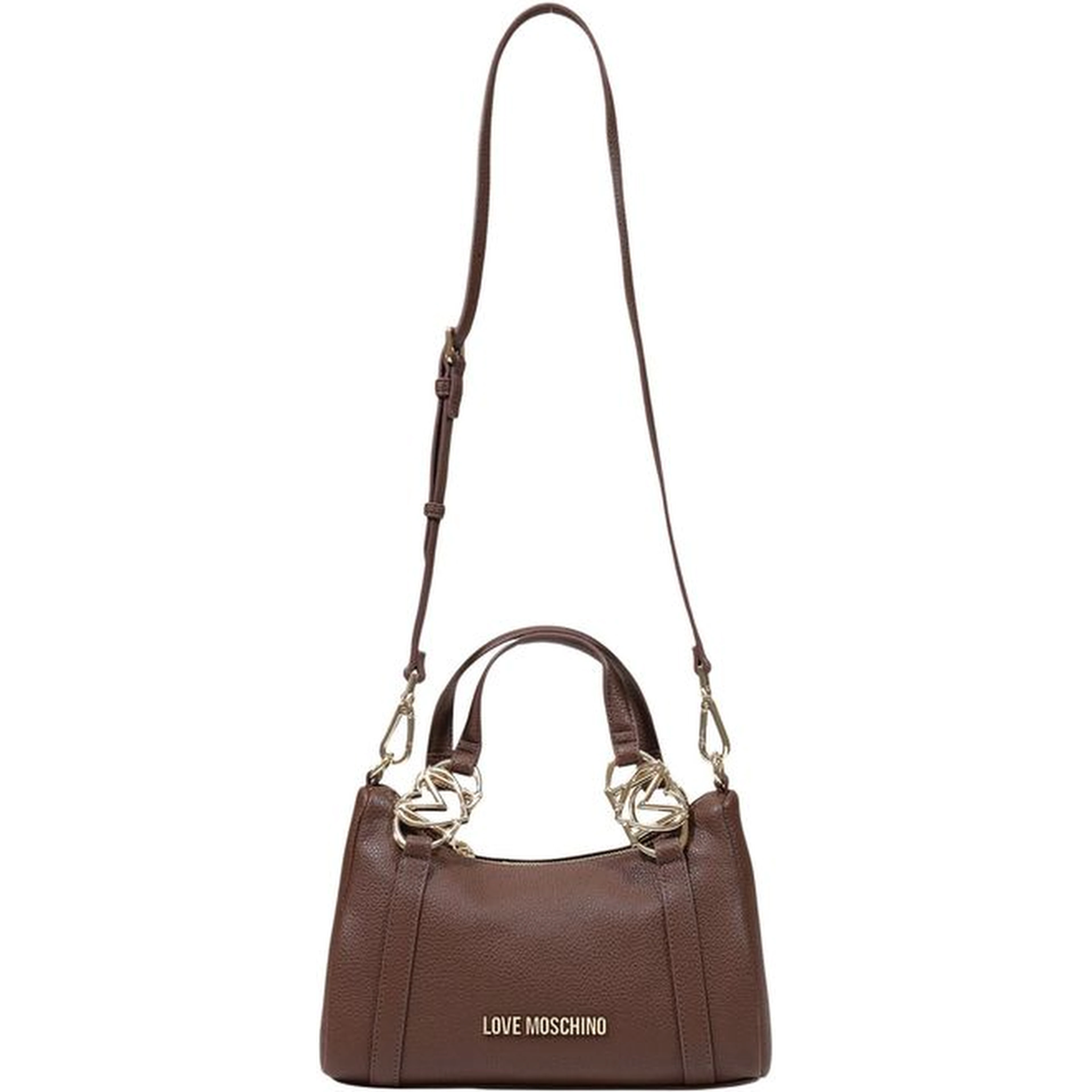 Brown Polyethylene Handbag