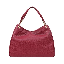 Purple Polyethylene Handbag