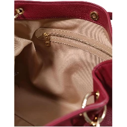 Purple Polyethylene Handbag