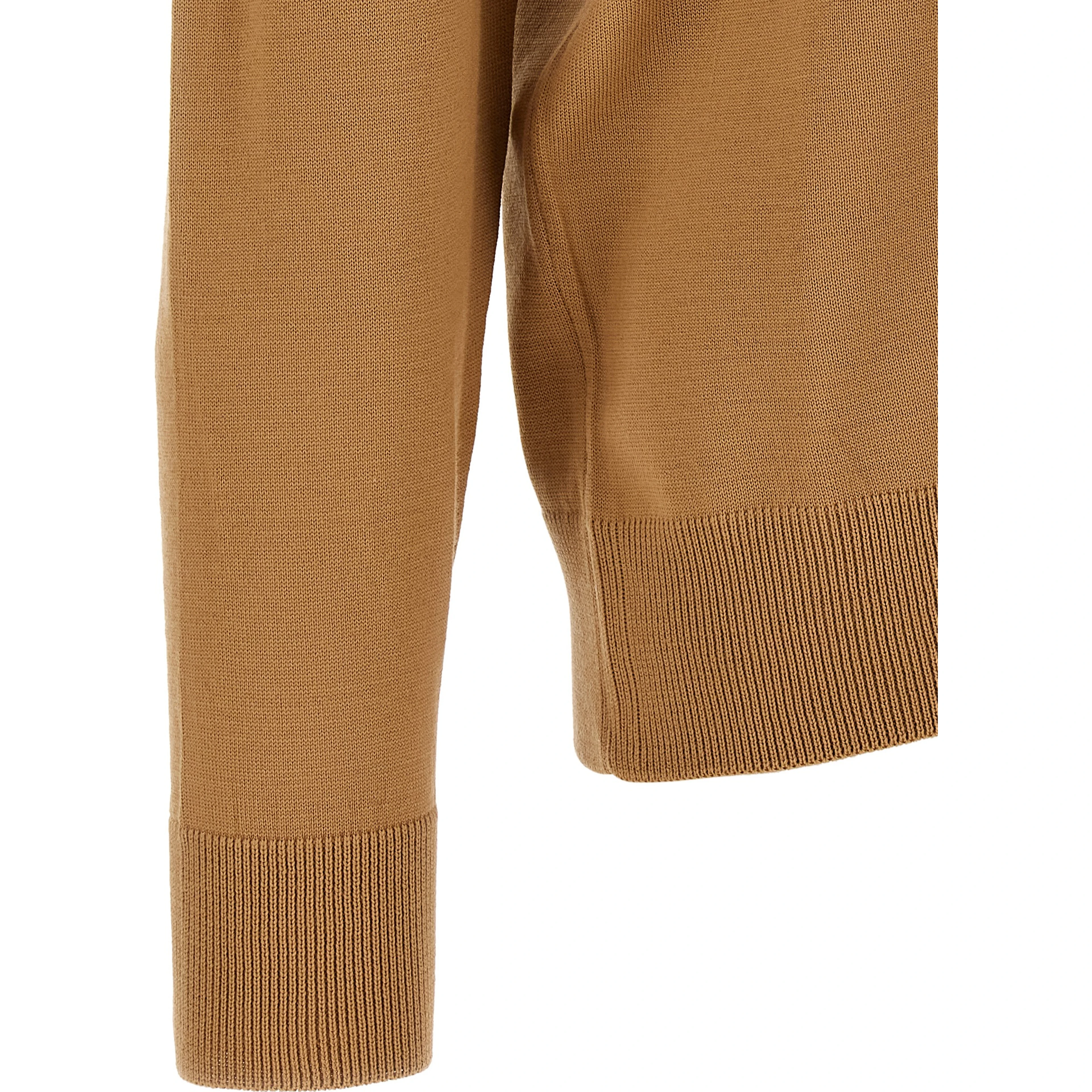 Brown Virgin Wool Cardigan
