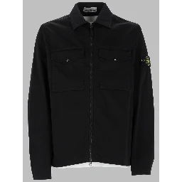 OVERSHIRT CON ZIP E TASCHE SUL PETTO
