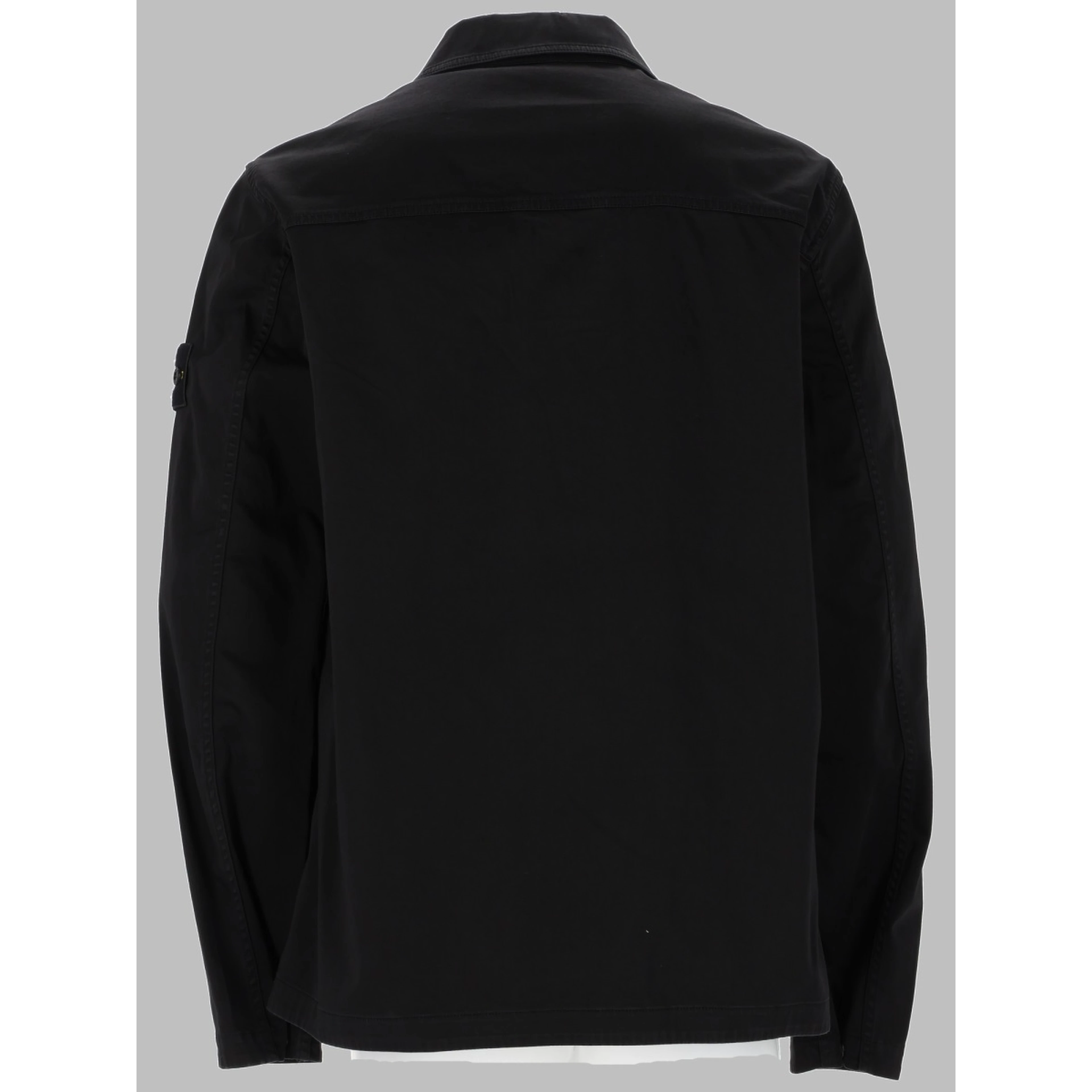 OVERSHIRT CON ZIP E TASCHE SUL PETTO