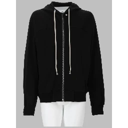 FELPA CON ZIP E CAPPUCCIO