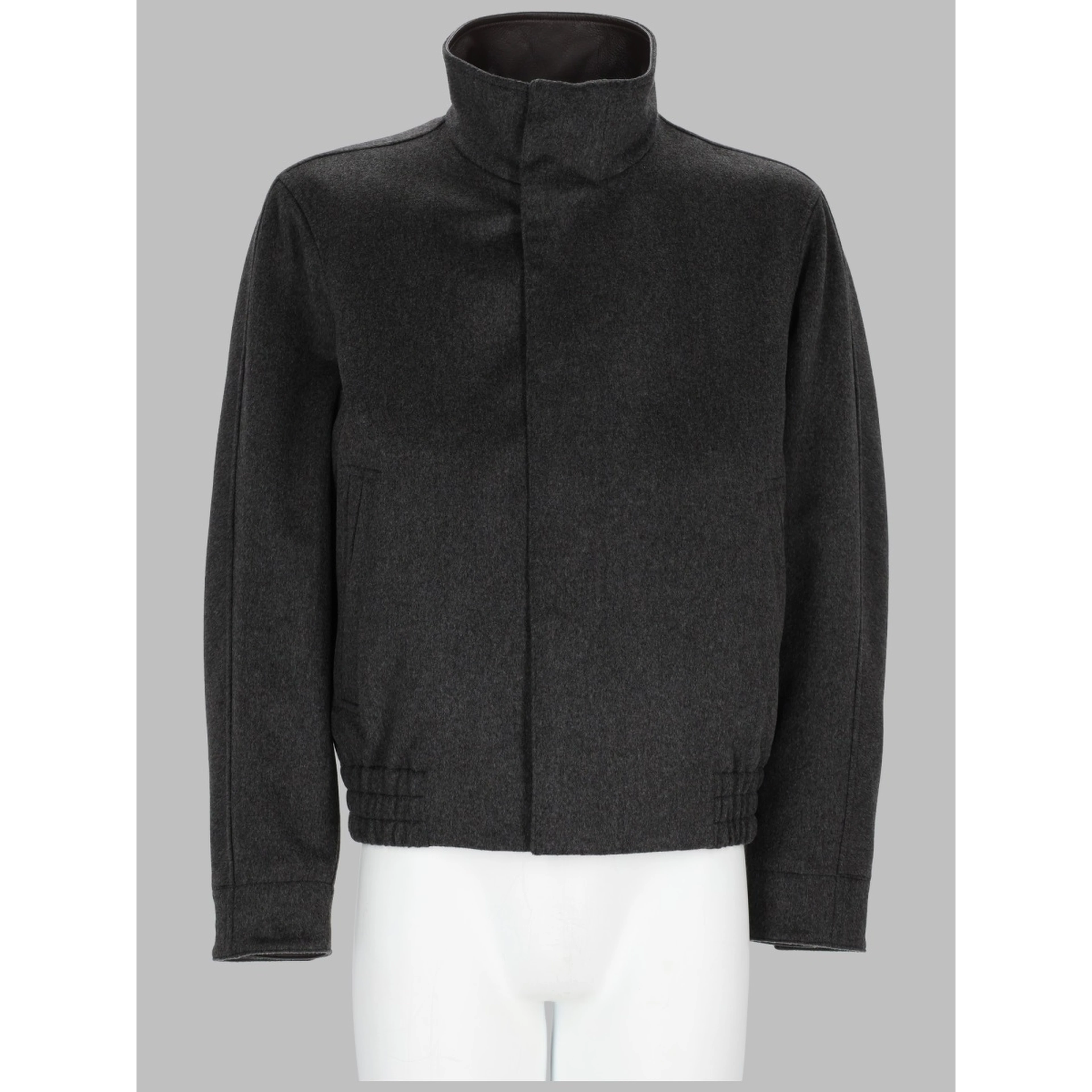 BOMBER IN LANA A COLLO ALTO
