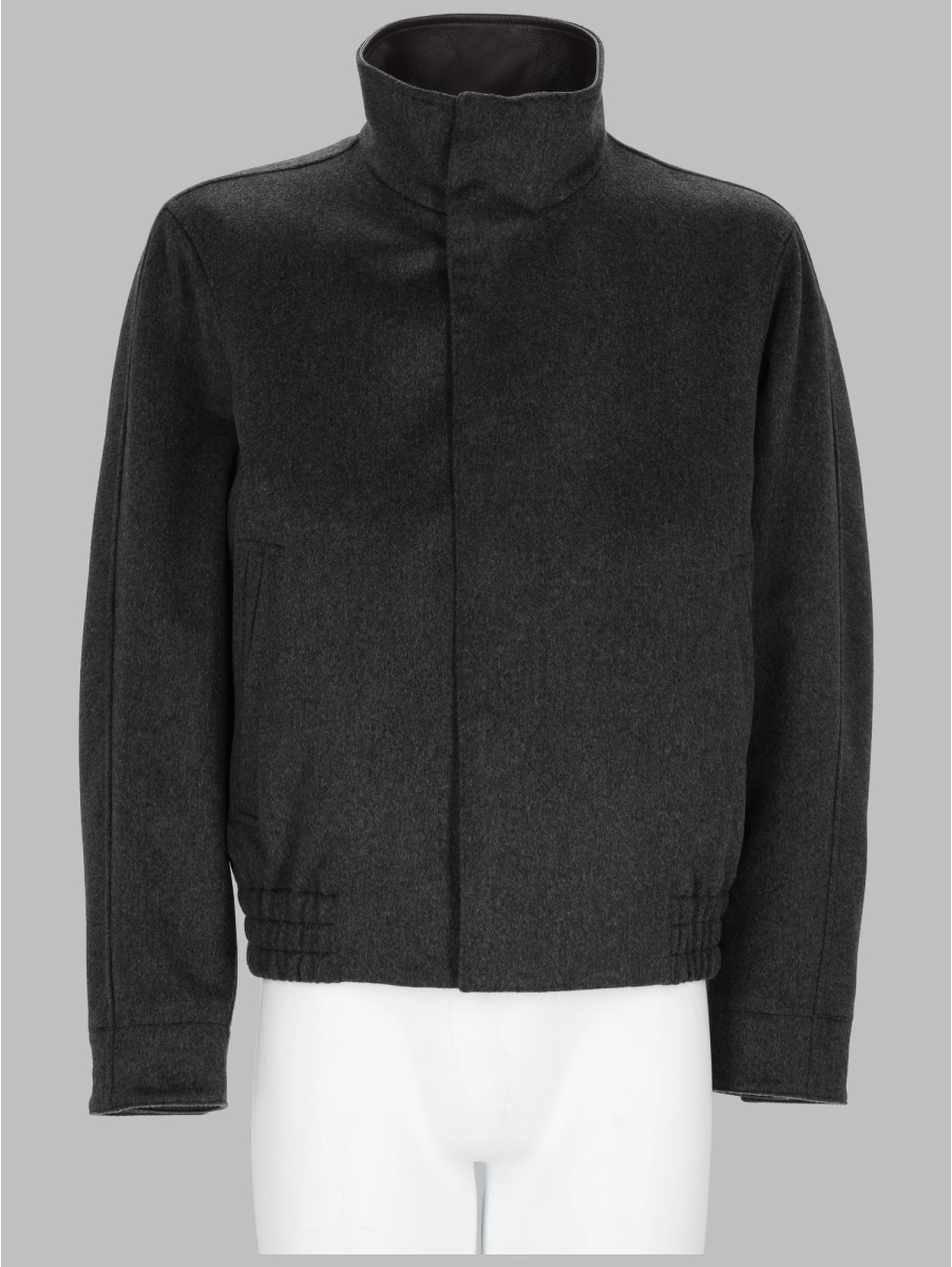 BOMBER IN LANA A COLLO ALTO