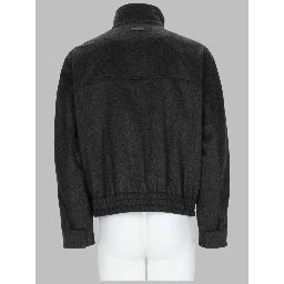 BOMBER IN LANA A COLLO ALTO