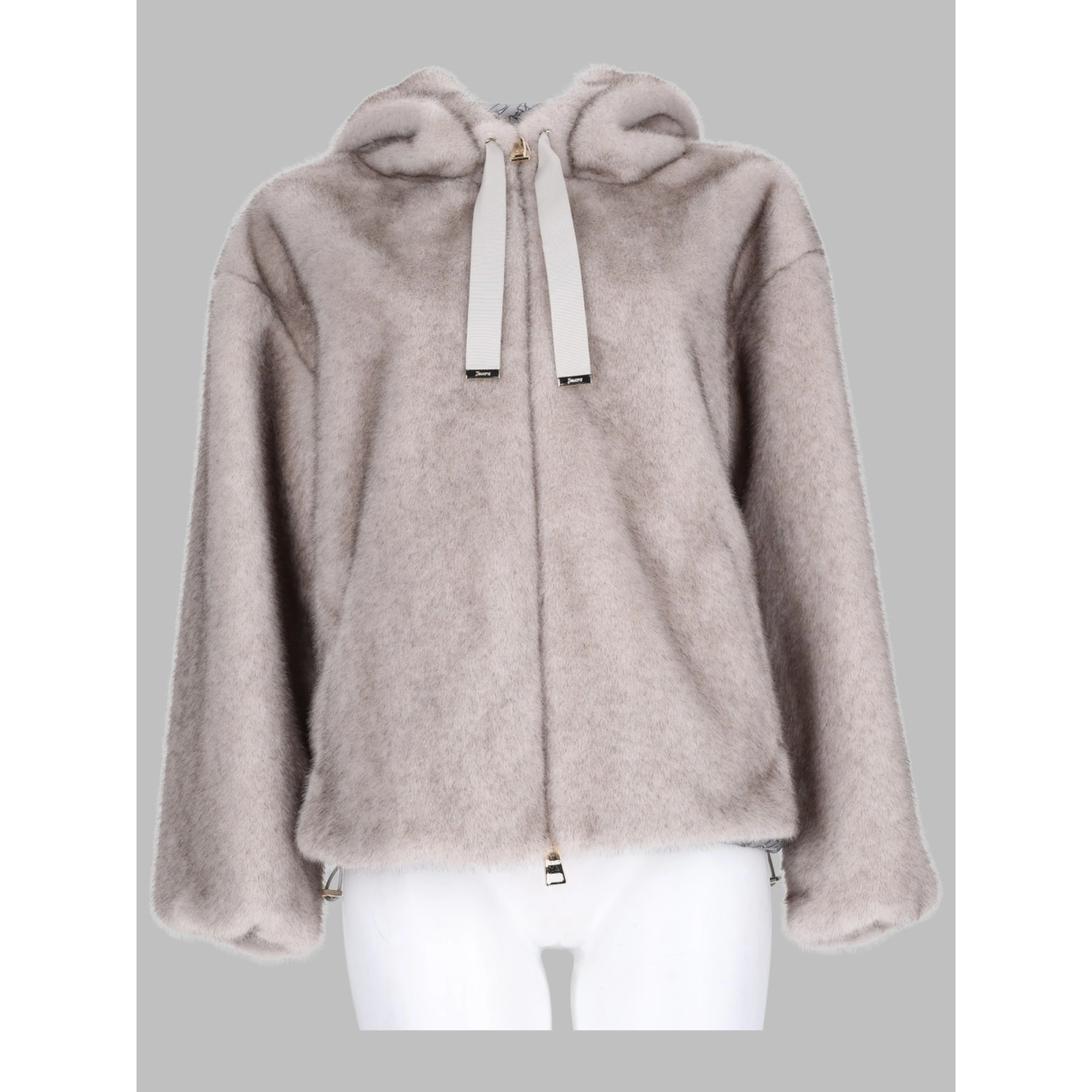 GIACCA BOMBER IN ECO-PELLICCIA
