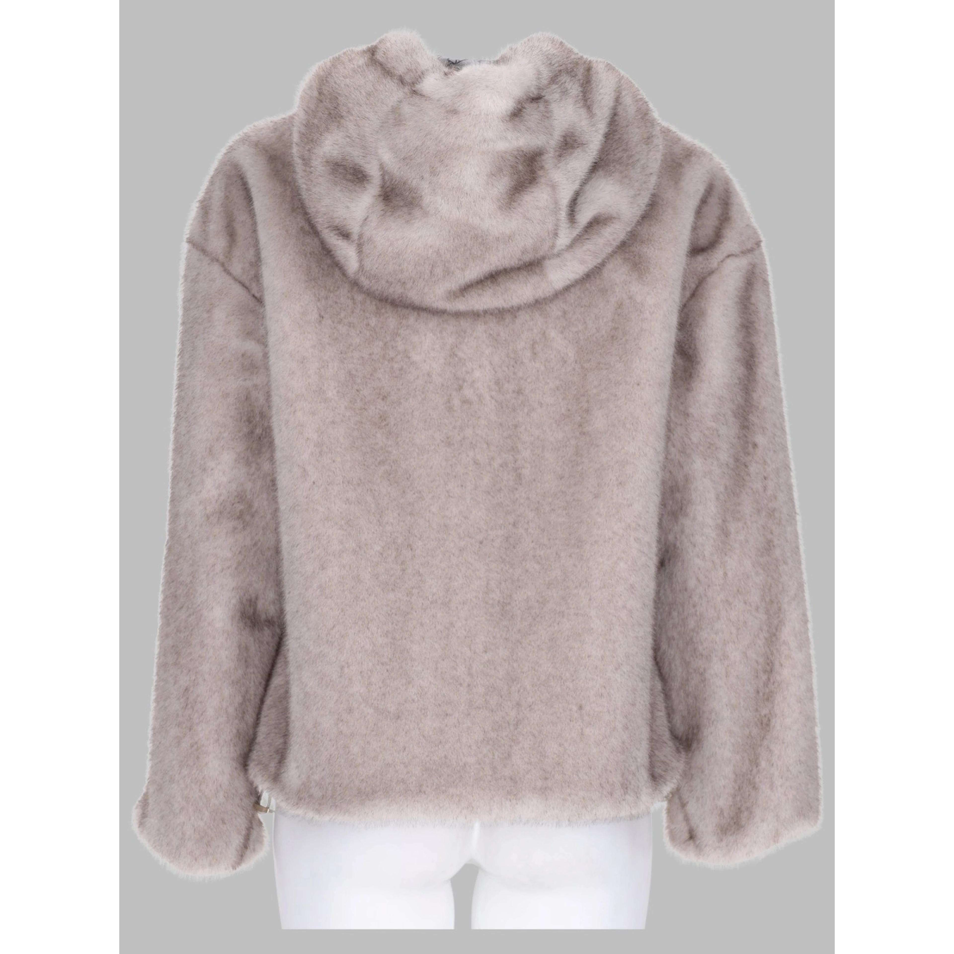 GIACCA BOMBER IN ECO-PELLICCIA