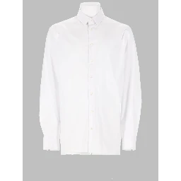 CAMICIA SLIM FIT IN POPELINE DI COTONE