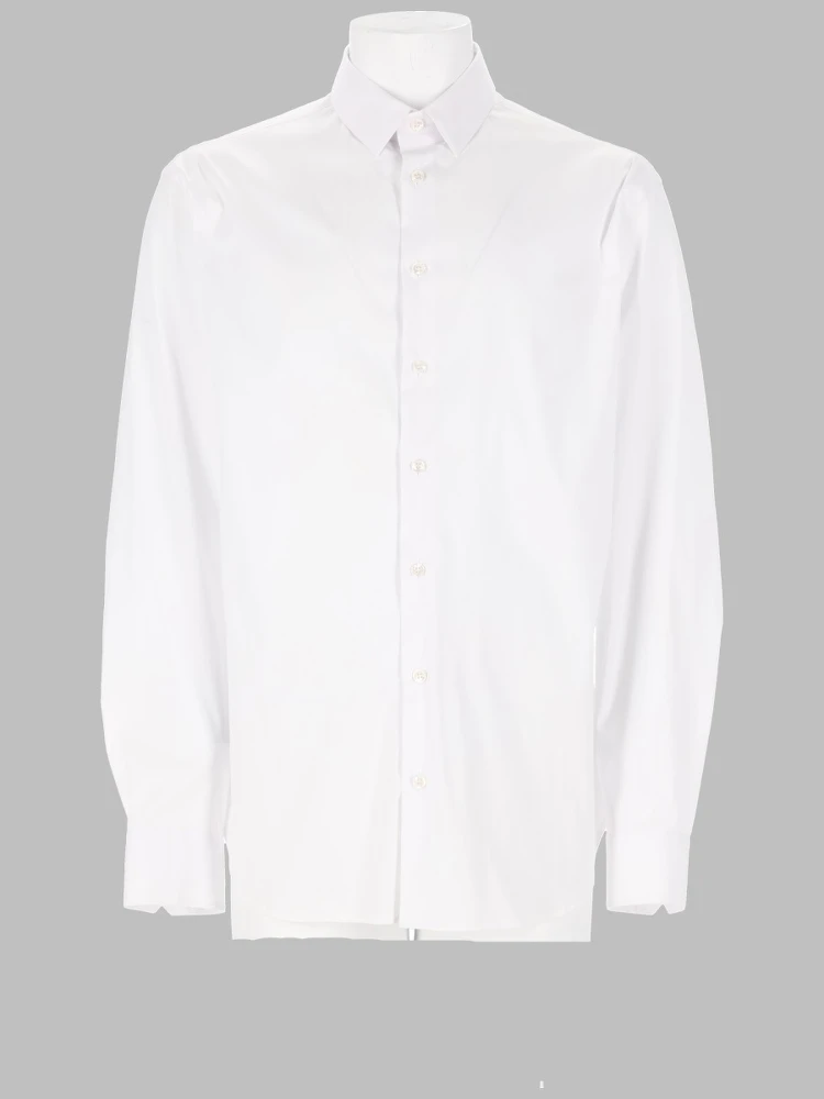 CAMICIA SLIM FIT IN POPELINE DI COTONE