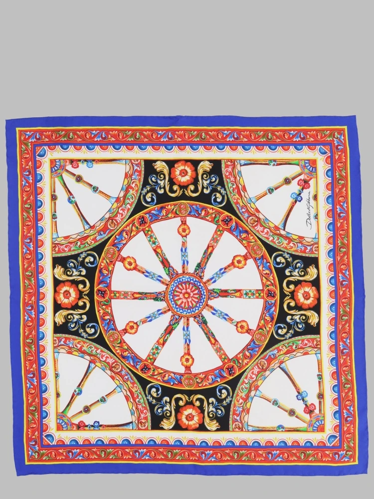 FOULARD IN TWILL DI SETA