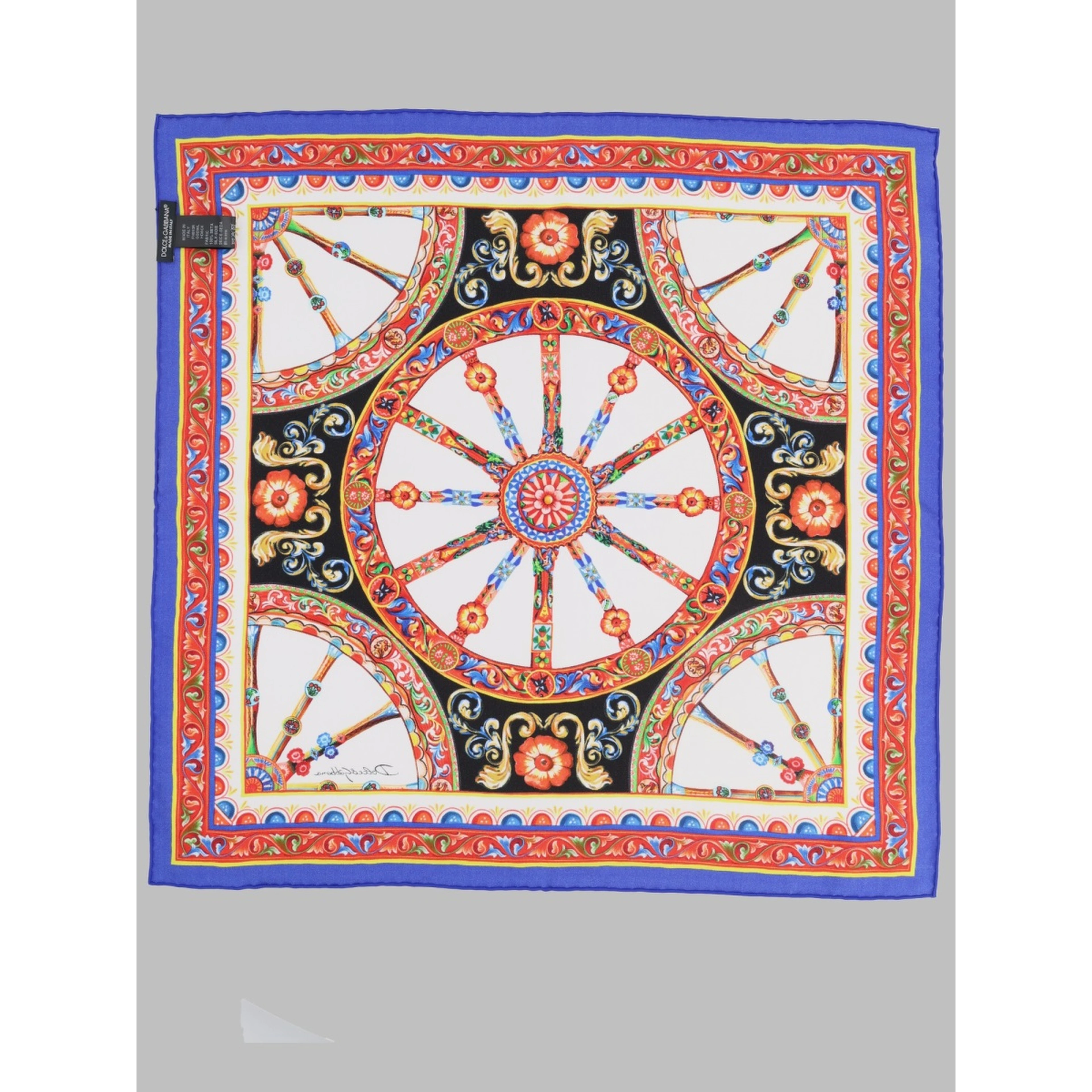 FOULARD IN TWILL DI SETA