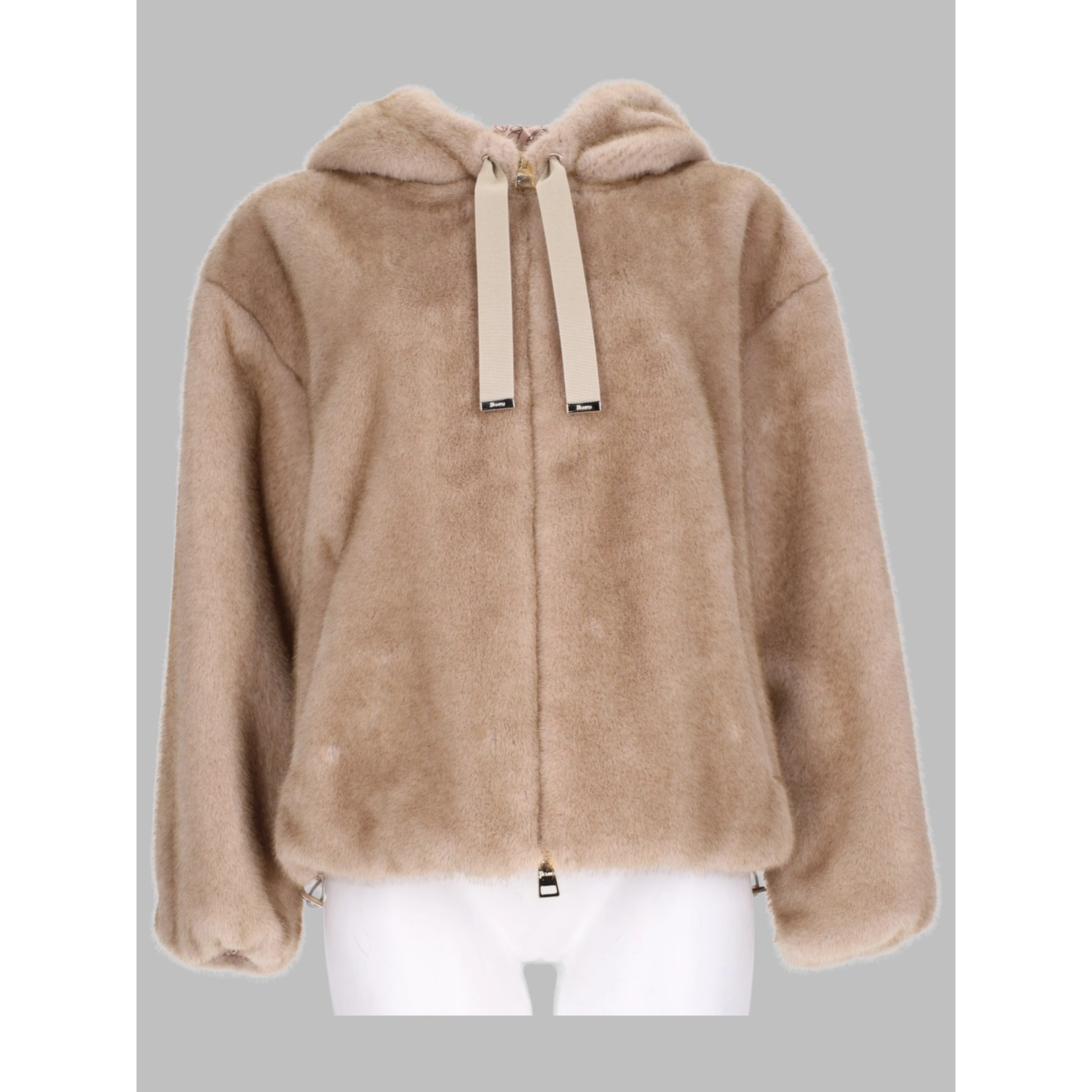 GIACCA BOMBER IN ECO-PELLICCIA