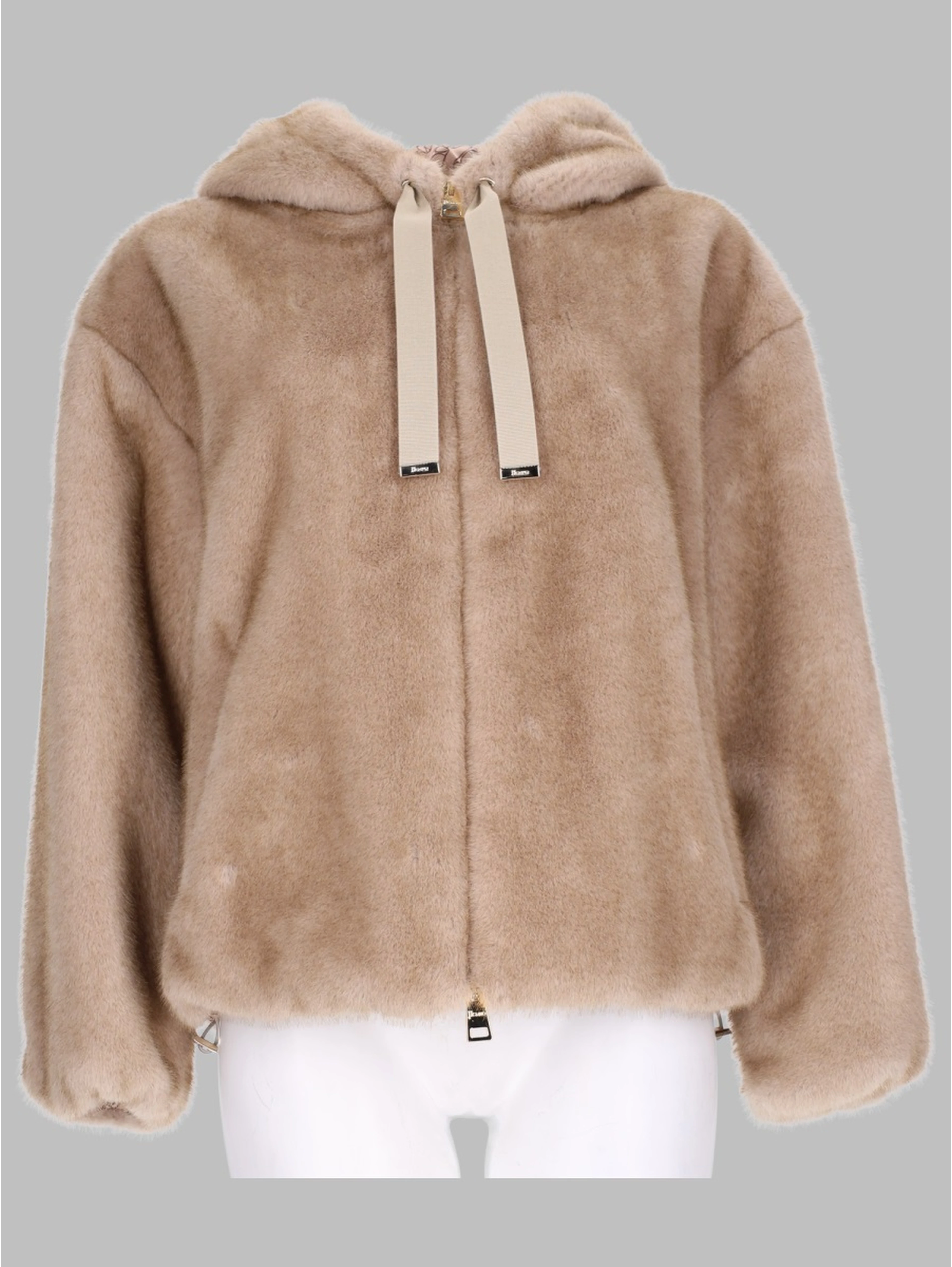 GIACCA BOMBER IN ECO-PELLICCIA