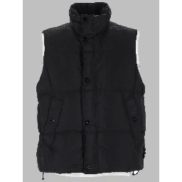 GILET IMBOTTITO IN PIUMA RESISTENTE AL VENTO CON ANTIGOCCIA