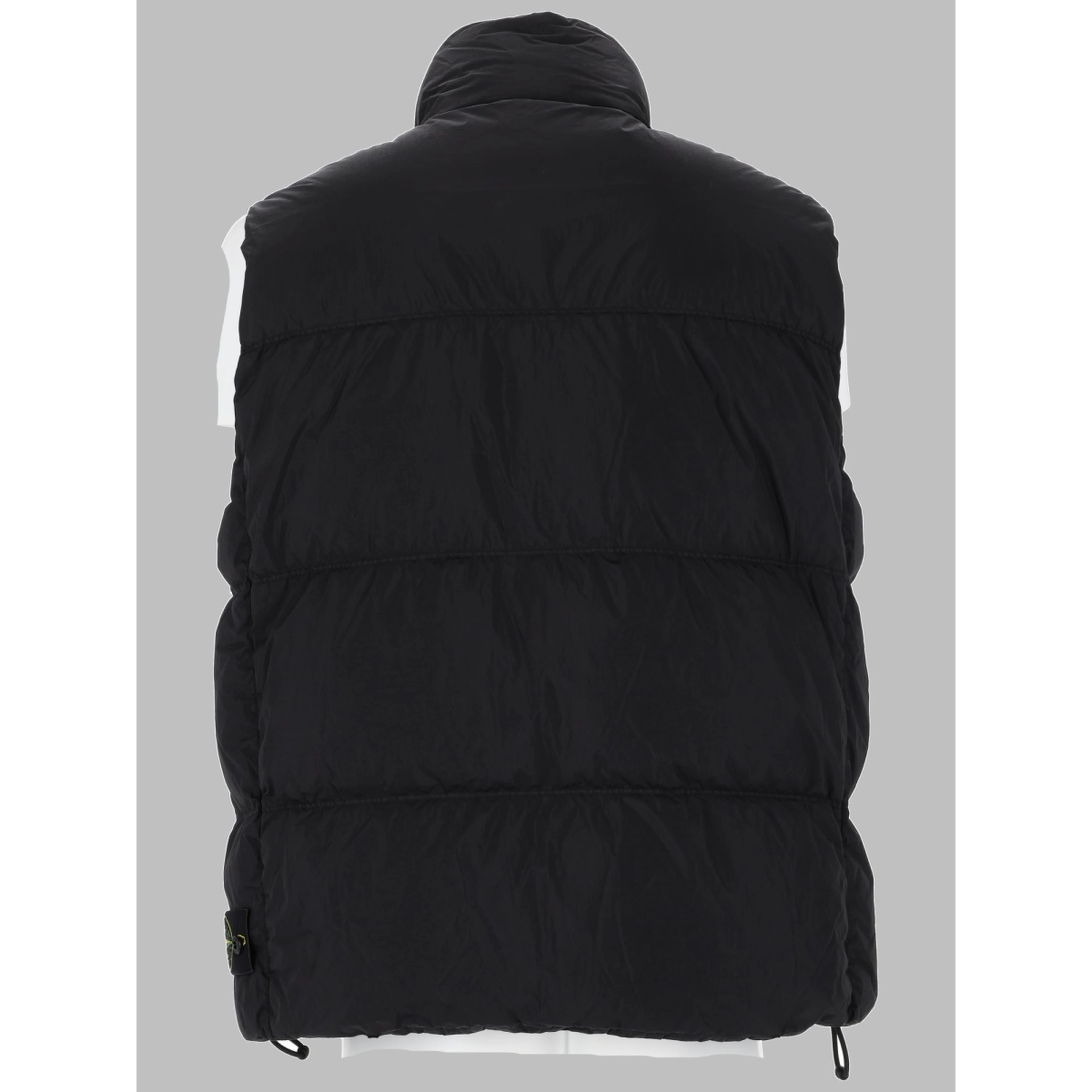 GILET IMBOTTITO IN PIUMA RESISTENTE AL VENTO CON ANTIGOCCIA