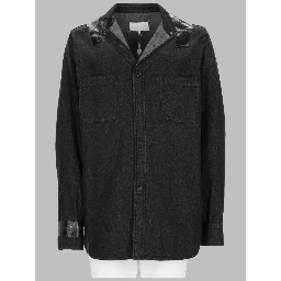 CAMICIA IN DENIM TAPED
