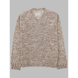 MAGLIA CON SCOLLO A V