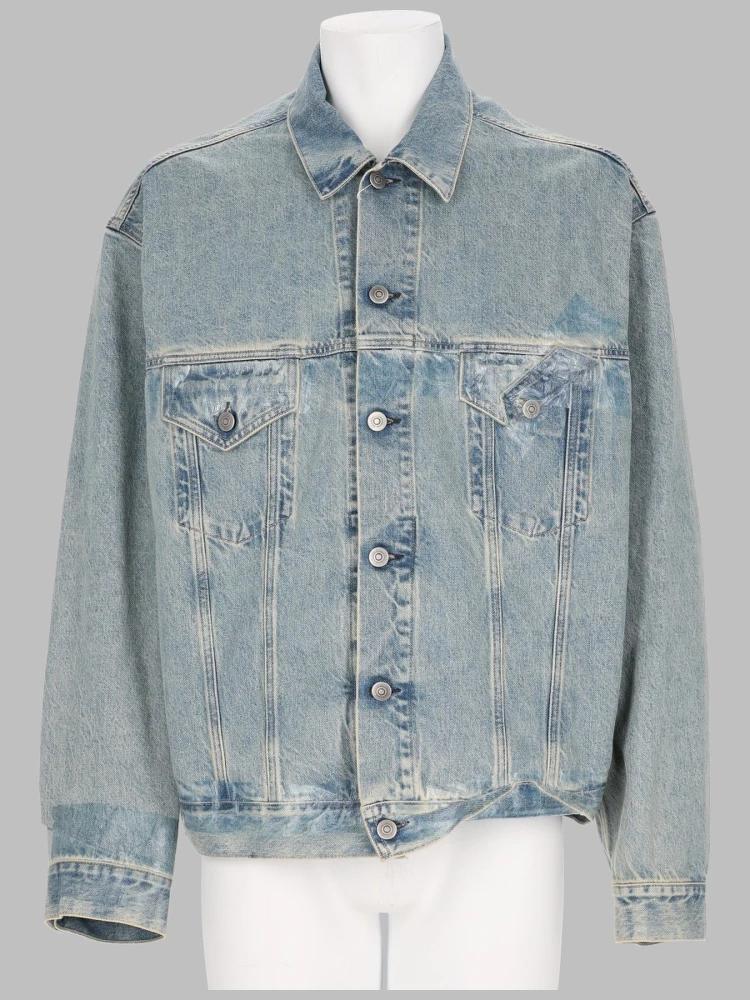GIACCA IN DENIM TAPED