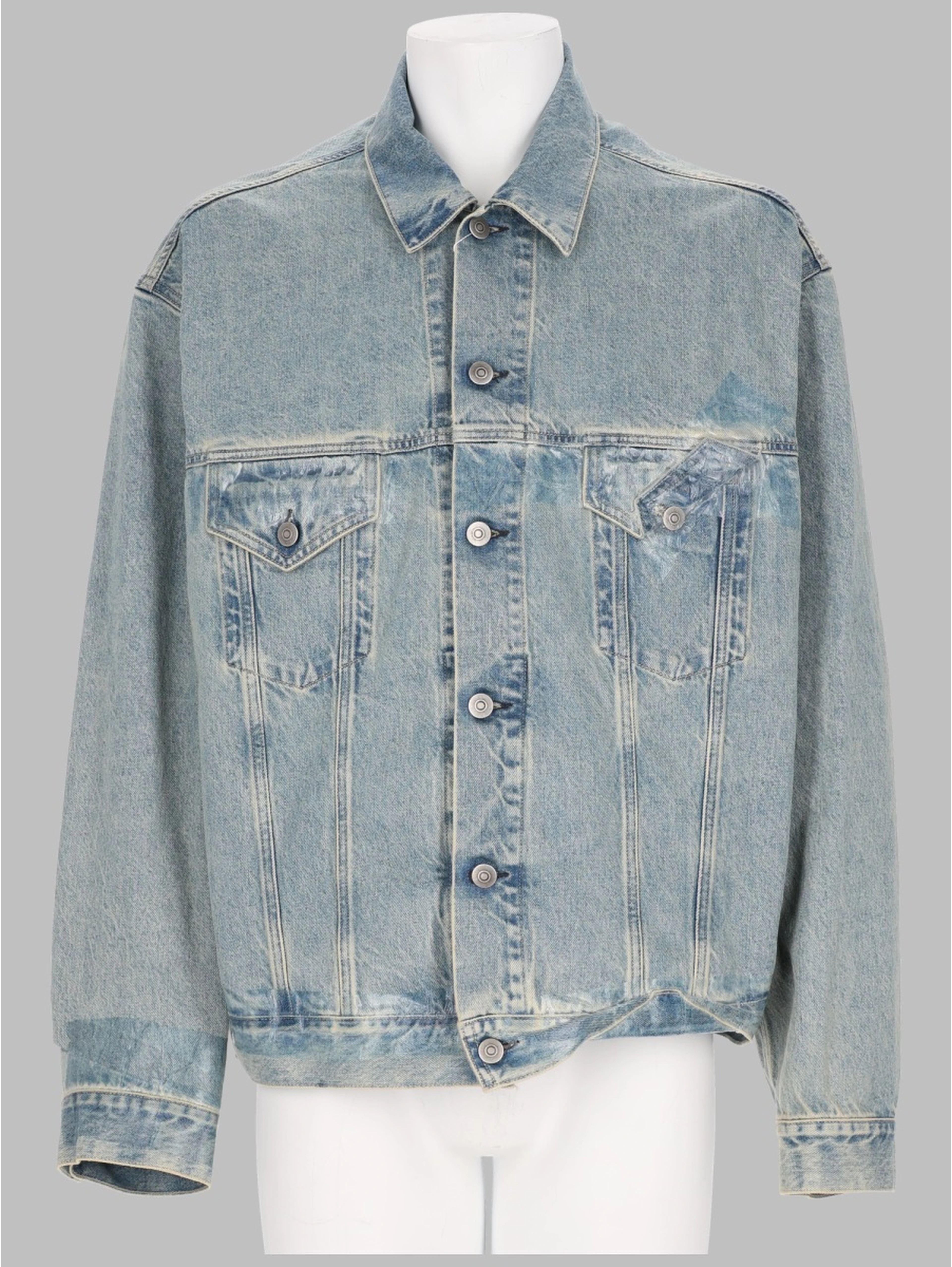 GIACCA IN DENIM TAPED