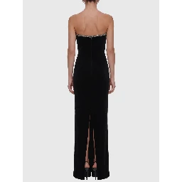 Maxi velvet dress