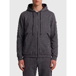 Reversible zip-up sweatshirt