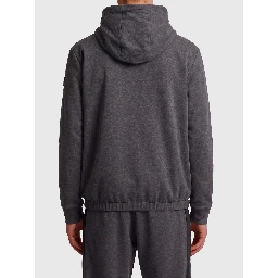 Reversible zip-up sweatshirt