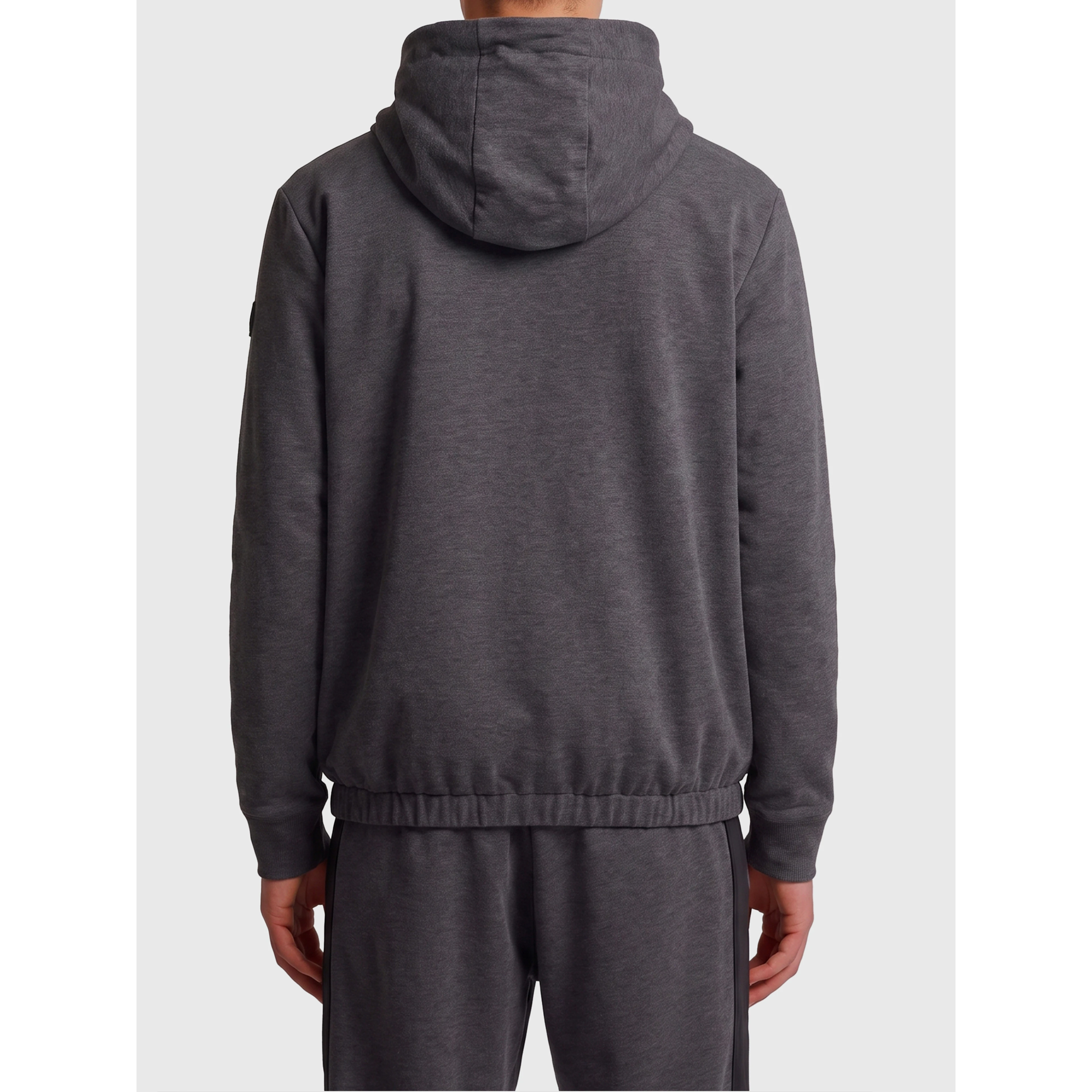 Reversible zip-up sweatshirt