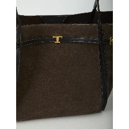 Medium T Signature shopping bag
