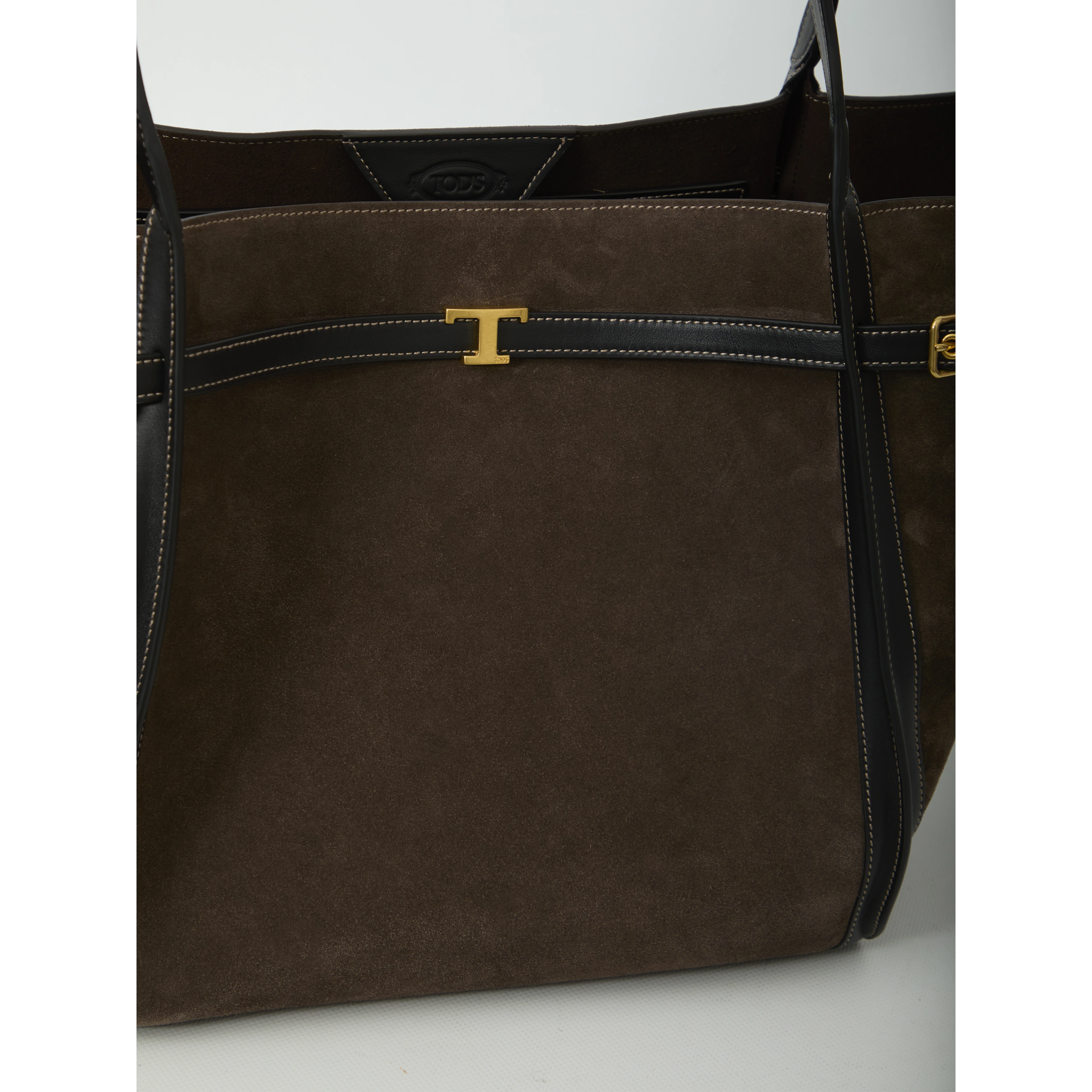 Medium T Signature shopping bag