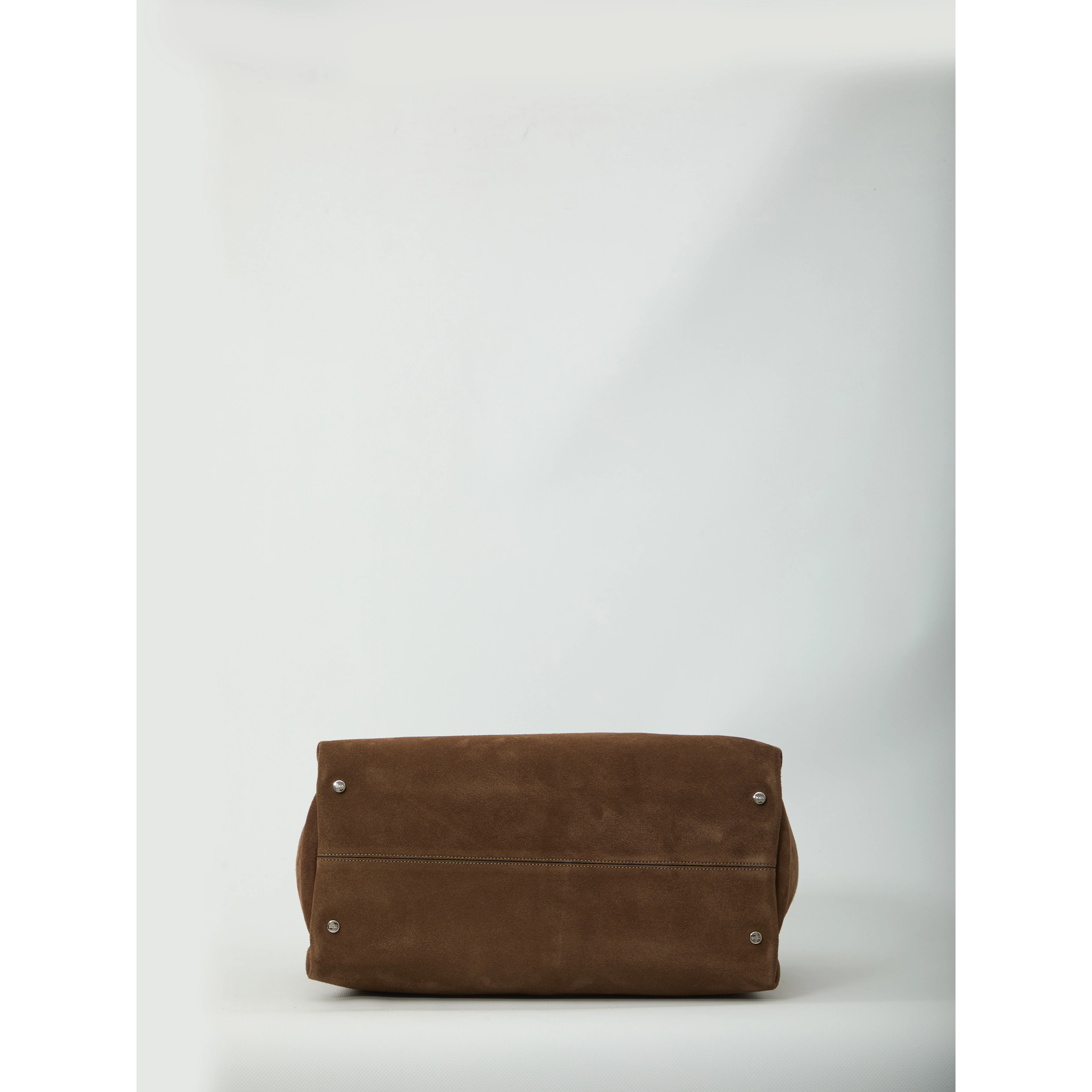 Medium suede leather bag