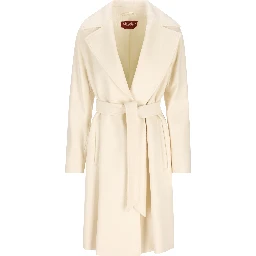 Max Mara Studio Coats White