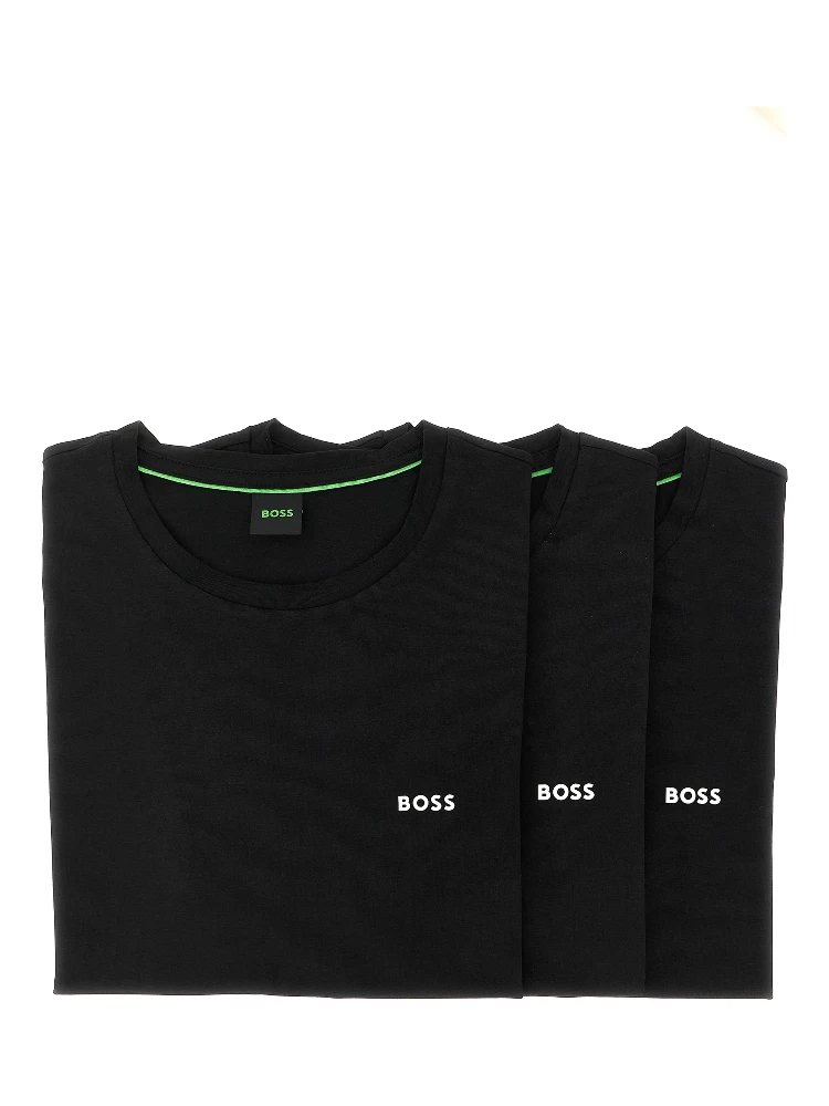 Black Cotton T-Shirt