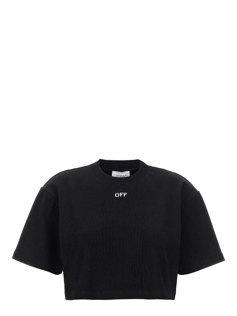 Black Cotton T-Shirt