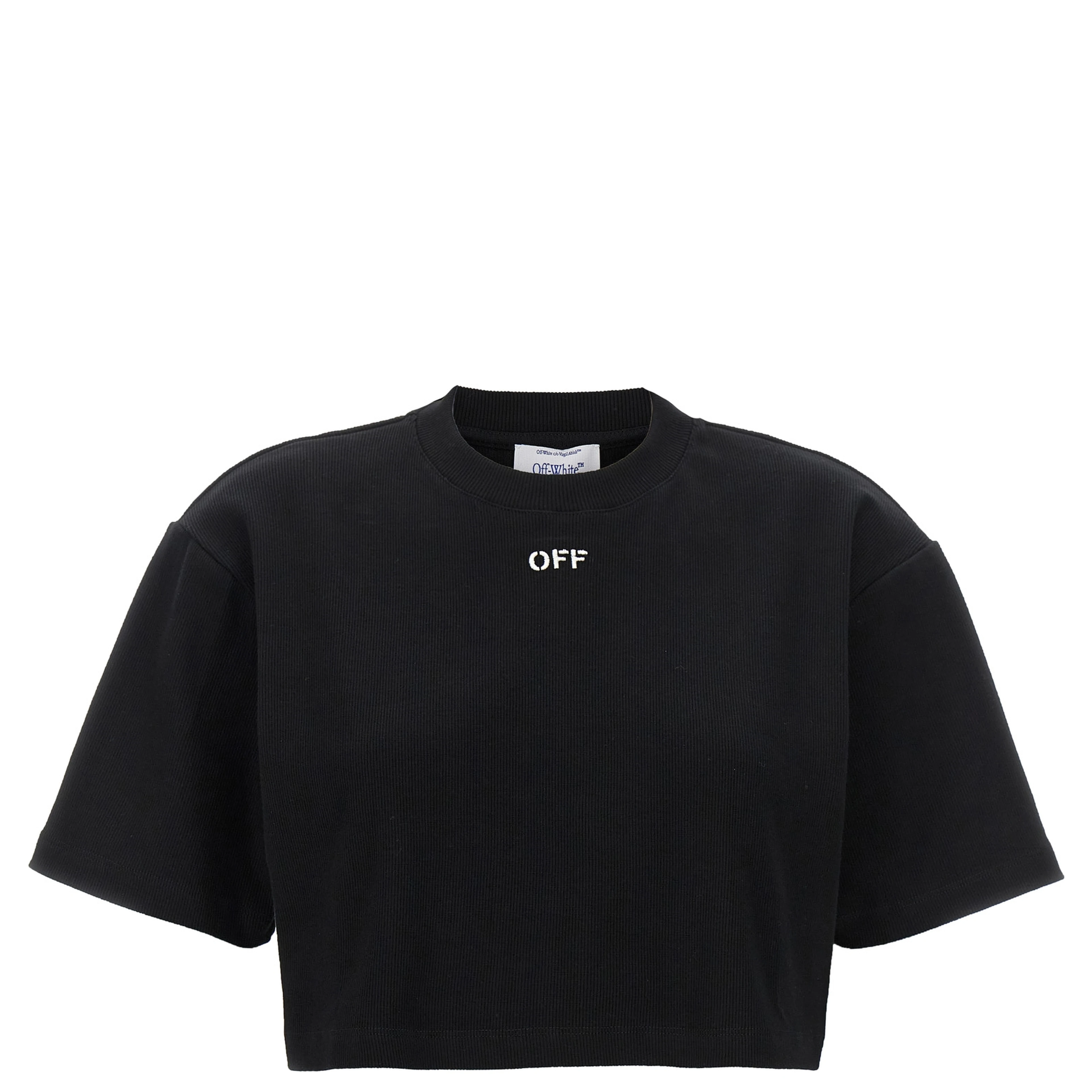 Black Cotton T-Shirt
