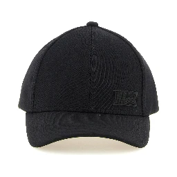 Black Cotton Cap (Baseball Hat)