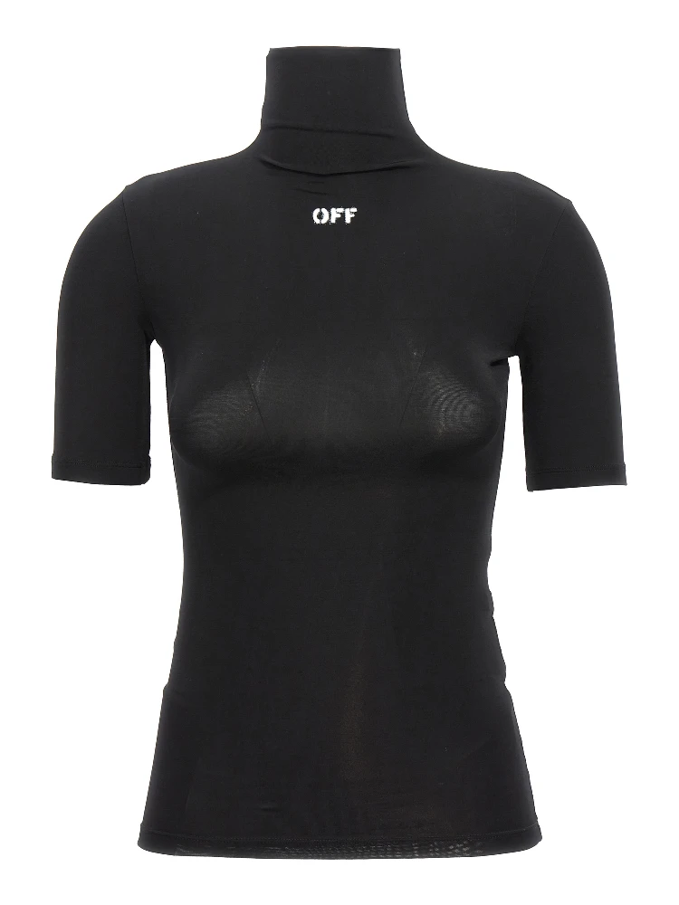 Black Acetate T-Shirt