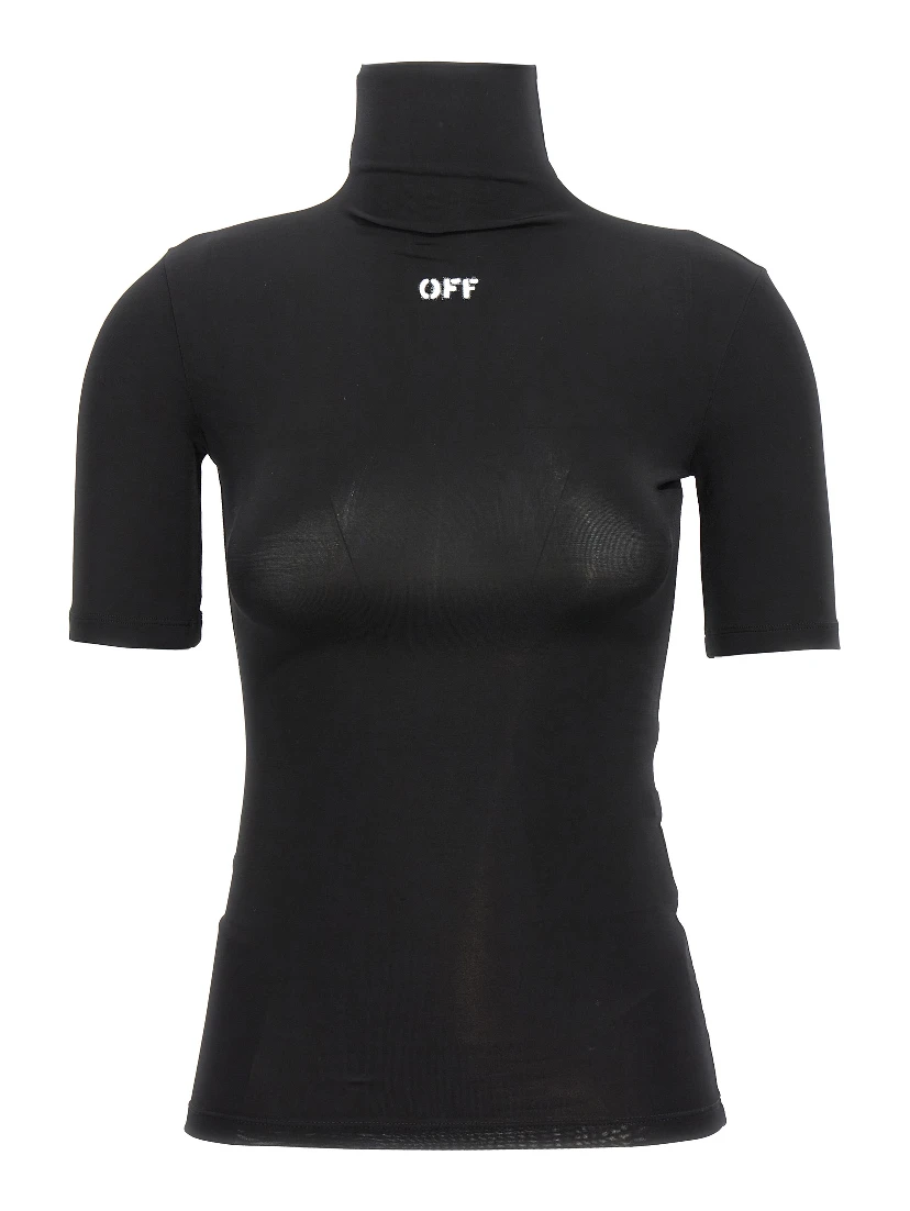 Black Acetate T-Shirt