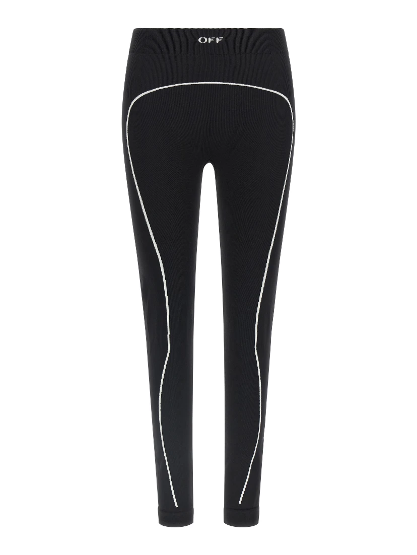 Black Polyamide Leggings