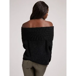 Black Polyester Sweatshirt