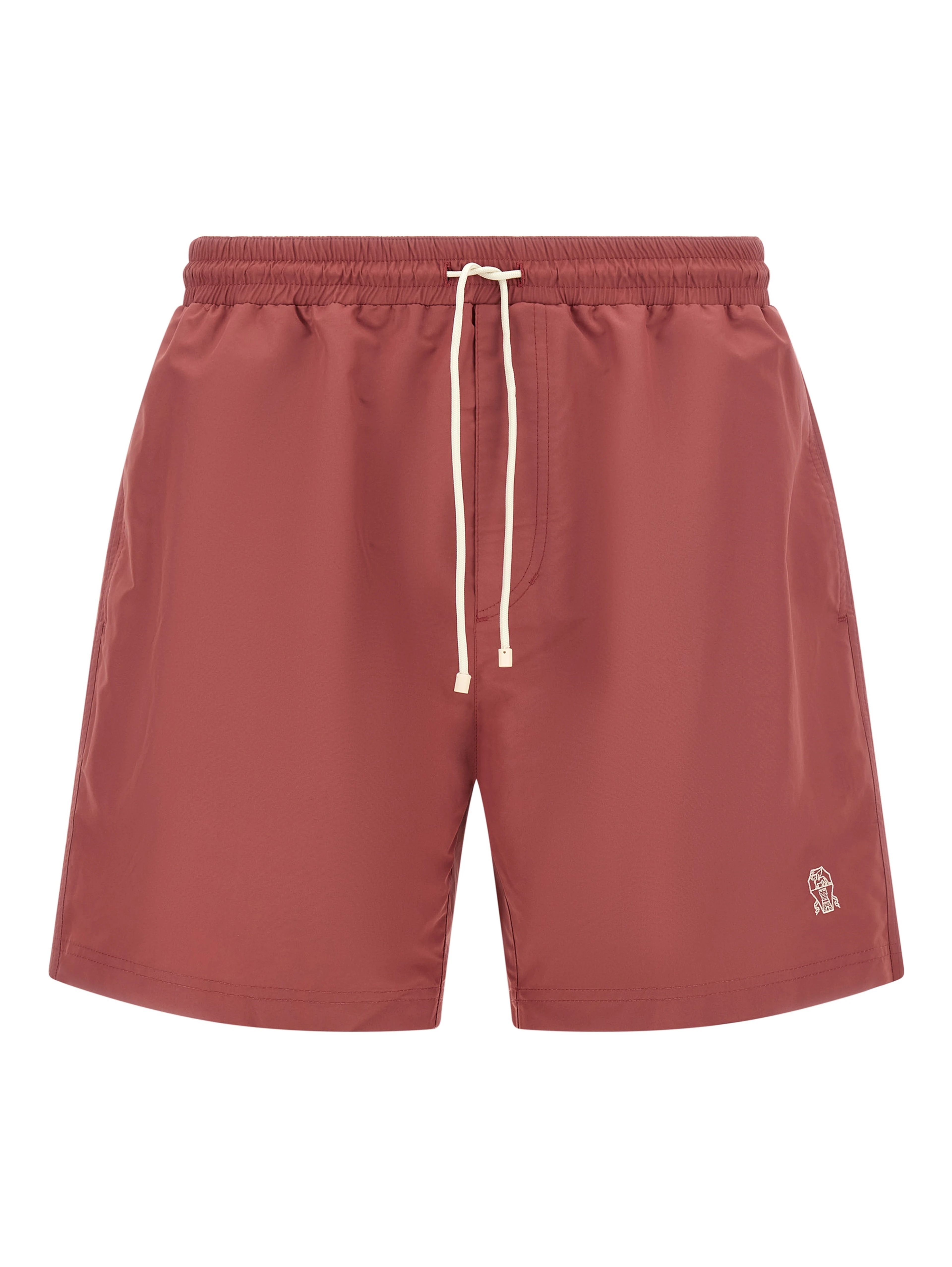 Multicolor Polyester Swim Shorts