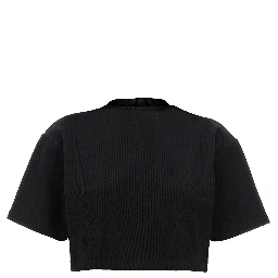 Black Cotton T-Shirt