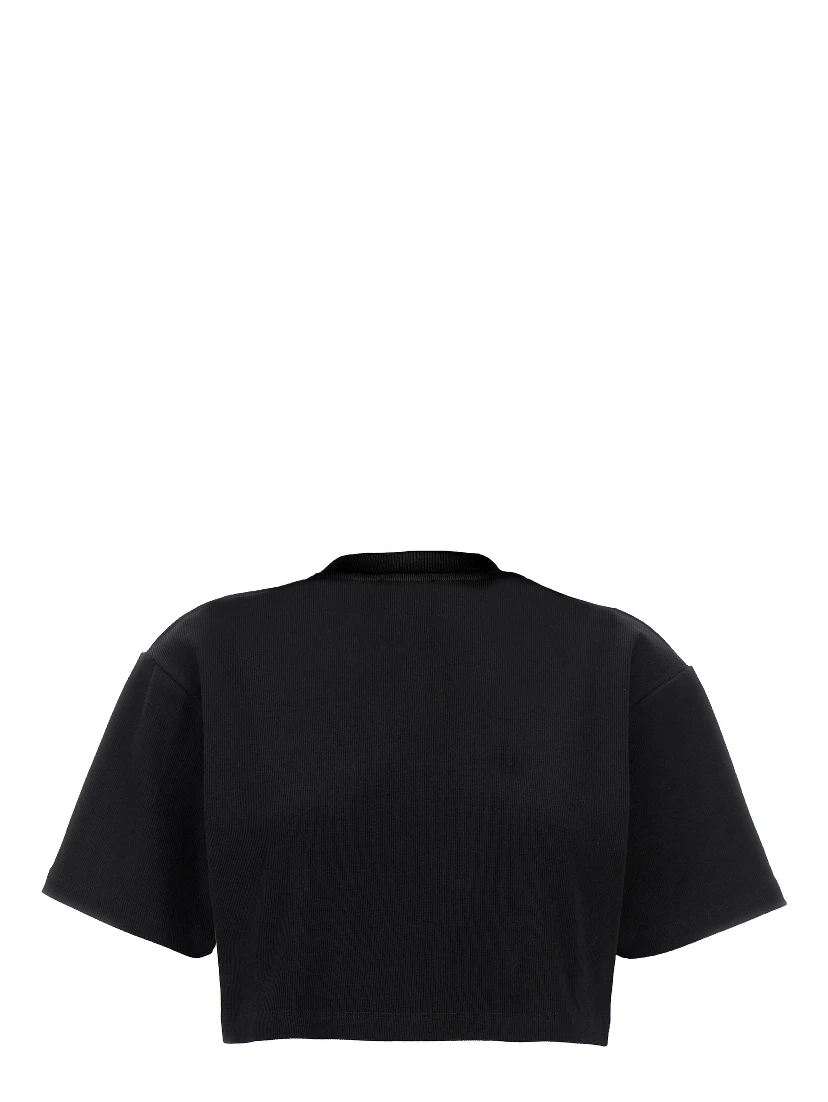 Black Cotton T-Shirt