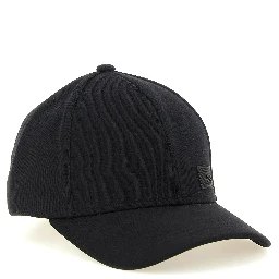 Black Cotton Cap (Baseball Hat)