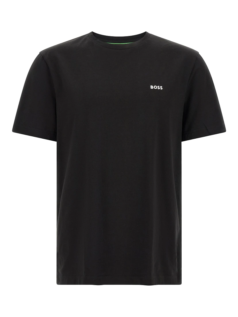 Black Cotton T-Shirt