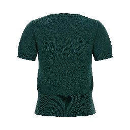 Bicolor Cotton Shortsleeve Shirt